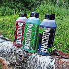 3 х 500 мл Hydroponics Kit добрива для гідропоніки та ґрунту — Аналог Terra Aquatica (GHE) Flora Series, фото 6