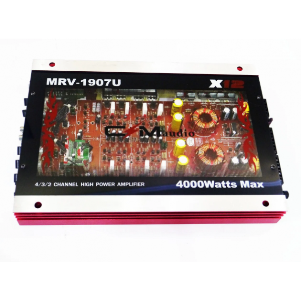Автомобільний підсилювач звуку CMaudio MRV-1907U CAS/Sub 4/3/2Ch 4000W