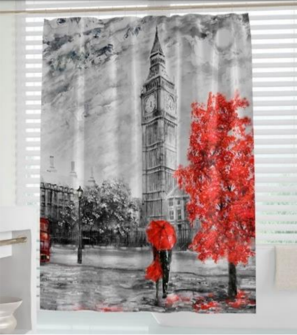 Шторка у ванну Tropikhome "Pretty" 180x200 см