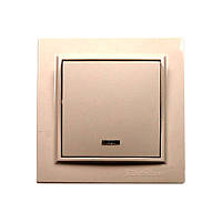 Вимикач з підсвічуванням Enzo  Лате