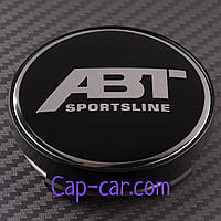 Ковпачки, заглушки для дисків з емблемою Audi (Ауді). 56/60 мм.