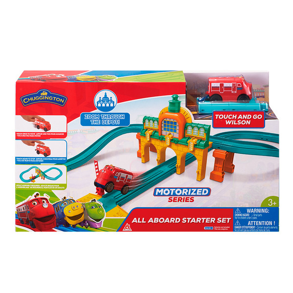 CHUGGINGTON ігровий набір-трек Залізничне депо з паровозиком Вілсоном