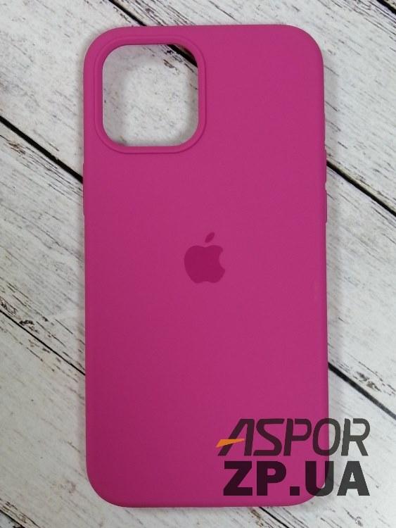 Чохол iPhone 12 Pro Max 6.7"- Silicone Case Full Cover №54 сливовий, фото 1