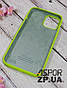 Чохол iPhone 12 Pro Max 6.7"- Silicone Case Full Cover №40 світло-салатовий, фото 2