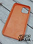 Чохол iPhone 12/12 Pro 6.1"- Silicone Case Full Cover №58 темно-оранжевий, фото 2