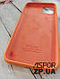 Чохол iPhone 11 Pro Max- Silicone Case Full Cover №48 помаранчевий, фото 2
