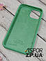 Чохол iPhone 12 Pro Max 6.7"- Silicone Case Full Cover №51 світло-зелений, фото 2