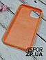 Чохол iPhone 12/12 Pro 6.1"- Silicone Case Full Cover №48 помаранчевий, фото 2
