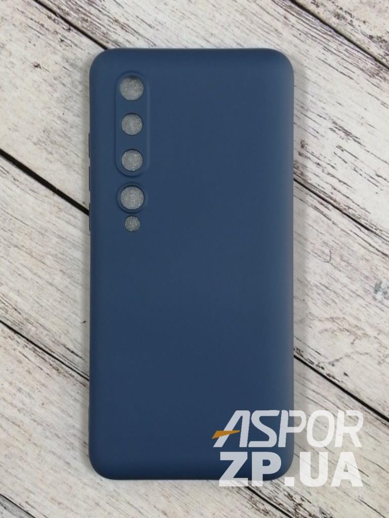 Чохол Xiaomi Mi 10/Mi 10 Pro- Aspor Silicone Full синій, фото 1