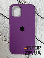 Чохол-накладка для iPhone 12 mini 5.4" Silicone Case  Full Cover- №30 темно-фіолетовий