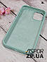 Чохол iPhone 12 mini 5.4"- Silicone Case Full Cover №47 бірюзовий, фото 2