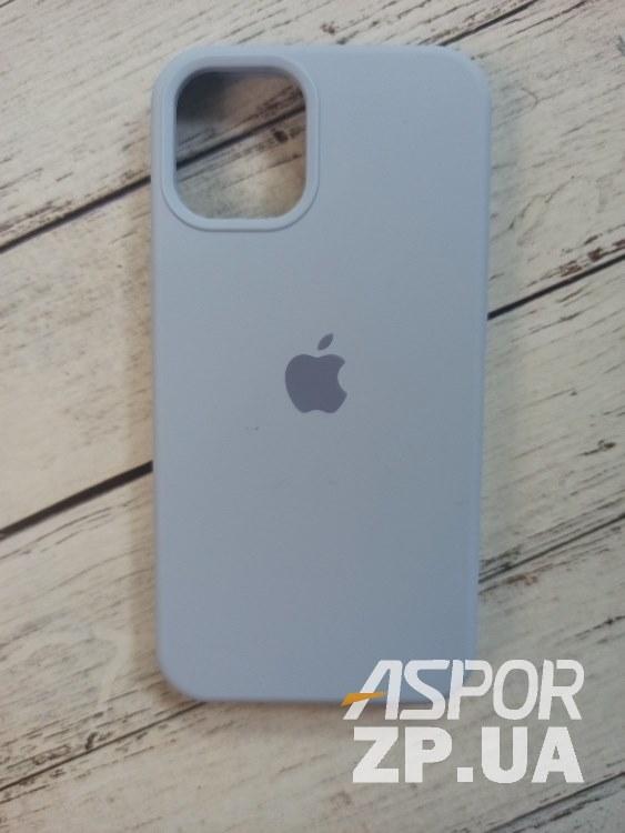 Чохол iPhone 12 mini 5.4"- Silicone Case Full Cover №5 блакитний, фото 1