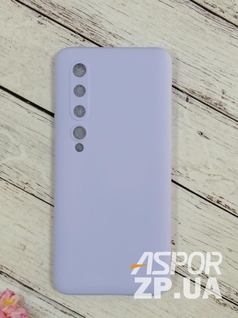 Чохол Xiaomi Mi 10/Mi 10 Pro- Aspor Silicone Full фіолетовий, фото 1