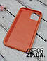 Чохол iPhone 11 Pro- Silicone Case Full Cover №58 темно-оранжевий, фото 2
