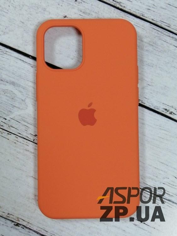 Чохол iPhone 12 mini 5.4"- Silicone Case Full Cover №2 кораловий, фото 1