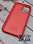 Чохол iPhone 12 Pro Max 6.7"- Silicone Case Full Cover №14 червоний, фото 2