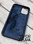 Чохол iPhone 11 Pro- Silicone Case Full Cover №8 темно-синій, фото 2