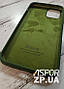 Чохол iPhone 11 Pro- Silicone Case Full Cover №52 хакі, фото 2