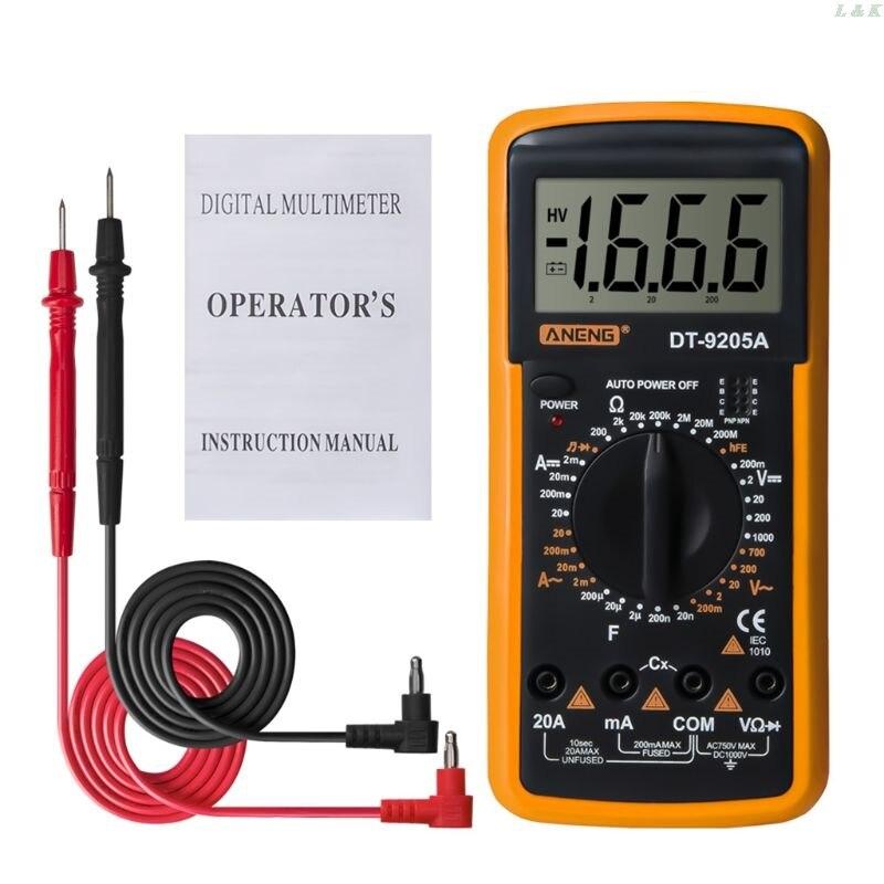 Цифровий мультиметр ANENG DT-9205A
