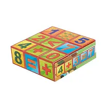 Іграшка Дитячий набір "Кубики Математика" 0429 (21) "BAMSIC", 9 кубиків
