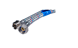 Шланг вода Нержавійка L=200 1/2" В/В