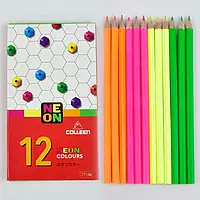 Карандаши цветные 0701 (360) 4 цвета, 12 шт в упаковке
