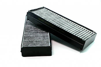Фільтр салонний Huyndai Santa Fe I, Sonata IV, Trajet, 01-08, (2 шт), вугільний SAK896/S SHAFER