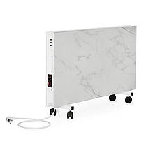 Подвійний керамічний обігрівач c програматором Flyme 800PW білий, фото 2