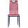 Стілець обідній Alabama чорний/велюр рожевий антик ТМ AMF, фото 2
