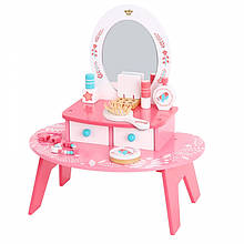 Туалетний столик дерев'яний рожевий Tooky Toy