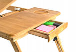 Підставка для ноутбука столик для ноутбука підставка столик, фото 9