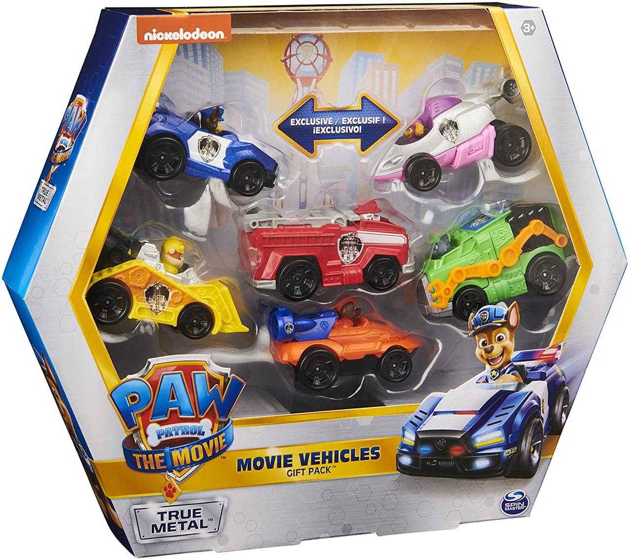 Spin Master Paw Patrol True Metal Movie Vehicles