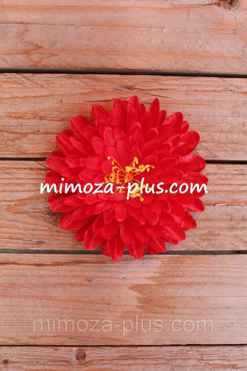 Штучні квіти - Хризантема, насадка Ø 16 см Червоний
