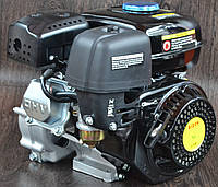 Двигатель бензиновый с понижающим редуктором и сцеплением BIZON 170F 7.5 л.с. вал 20 мм под шпонку