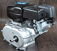 Двигатель бензиновый с понижающим редуктором и сцеплением BIZON 170F 7.5 л.с. вал 19 мм под шпонку