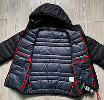 Чоловіча куртка CMP Man Jacket Zip Hood чорна 31K2717-U901 Оригінал, фото 3