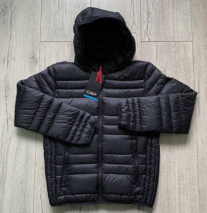Чоловіча куртка CMP Man Jacket Zip Hood чорна 31K2717-U901 Оригінал, фото 1