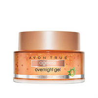 Антивозрастной ночной гель для лица Avon true ageless overnight gel, 50мл