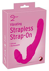 Страпон Vibrating Strapless Strap-on 2