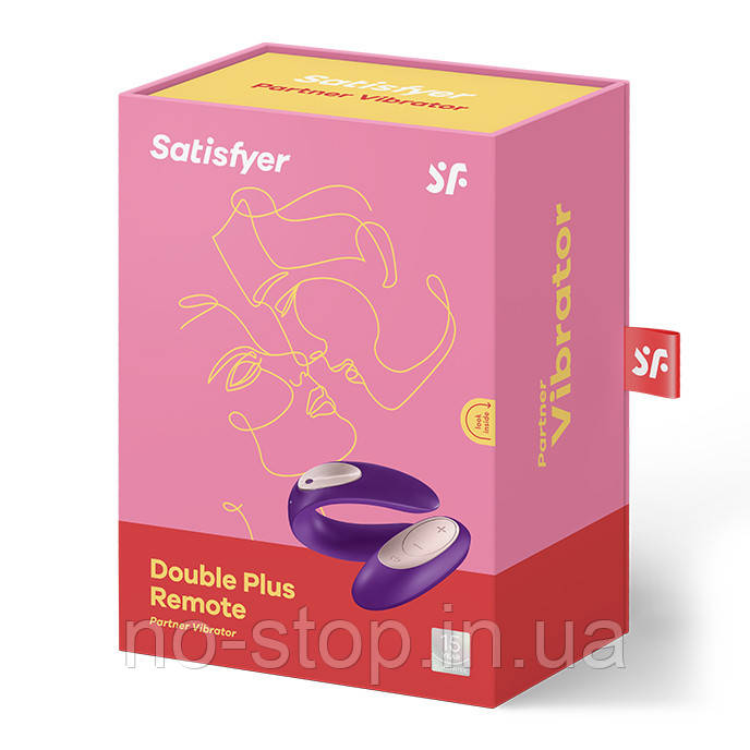 Вібратор для пар Satisfyer Partner Plus Remote Control, фото 1