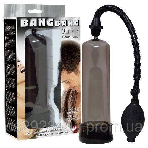 Вакуумна помпа Bang Bang schwarz-Pompka do penisa