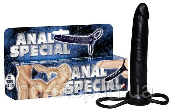 Страпон анальний Anal Special black, фото 1