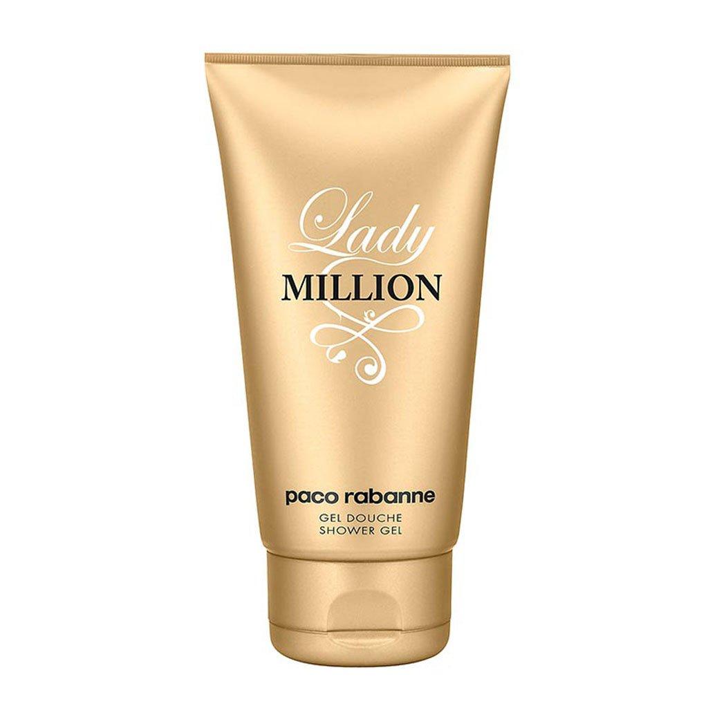 Жіночий парфумований гель для душу Paco Rabanne Lady Million 200ml, легкий квітковий аромат