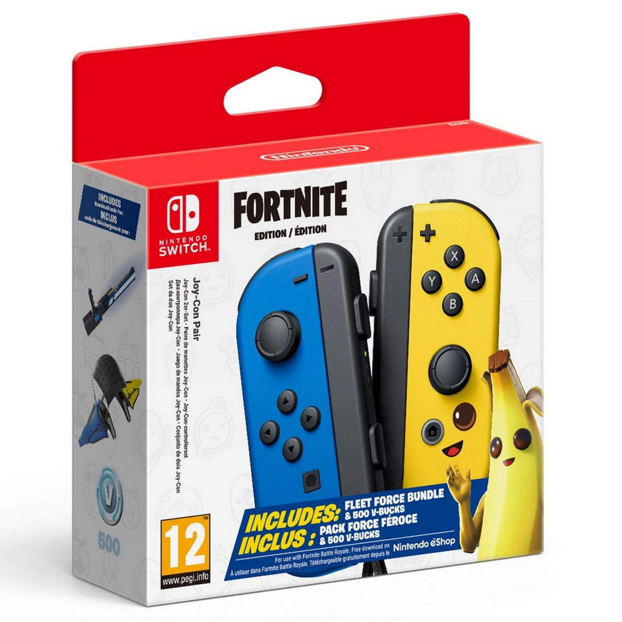 Ігровий контролер (геймпад/джойстик) Joy-Con Nintendo Switch Fortnite Edition