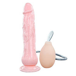 Фалоімітатор Baile Dildo With Ejaculation Pump And Suction Cup