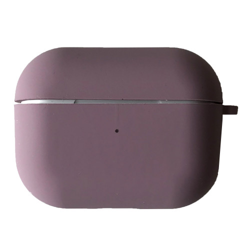 Чохол для AirPods Pro Silicone case Microfiber (з мікрофіброю) Blueberry