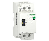 Модульный контактор 63A, 1P+N, 2NO, ~230В 50Гц, Schneider Electric, Resi9, R9C20263