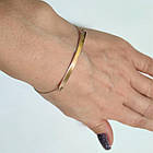 Срібний браслет із золотом Родзинка, фото 3
