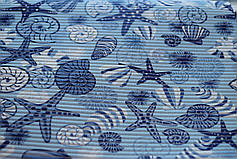 Килимок для ванної Морські зірки ширина 65 см, фото 3