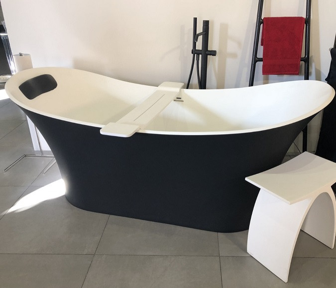 Чорна окремішня ванна IStone WILLOW 175x75 WD6520 Австралія, фото 1